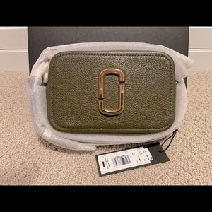 NWT Marc Jacobs Softshot 17 Crossbody in Balsam Fir